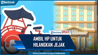 Otak Pencurian Uang Nasabah Bank di Surabaya Ambil HP Tukang Becak Hilangkan Jejak