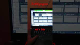 Alt + Tab key used for Switch between open programs in Microsoft Windows #shorts