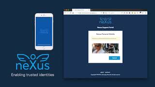 Sign in with Personal Mobile to Nexus support portal