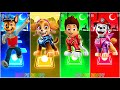 PAW Patrol All videos: Ryder - Chase 🆚 Chase - Skye 🆚 Marshall - Ryder 🆚 Skye - Marshall 🎶 Tiles Hop