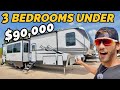 3 bedrooms, outdoor kitchen, under $90k 🤯 2024 Dutchmen Yukon 412DB fifth wheel RV