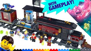 🔄 LEGO Hidden Side 2019 Ghost Train Express + AR App demo \u0026 review! 70424 re upload