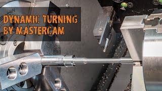 Dynamic Turning by Mastercam Lathe | Haas ST-20Y | Koneistus dynaaminen sorvaus