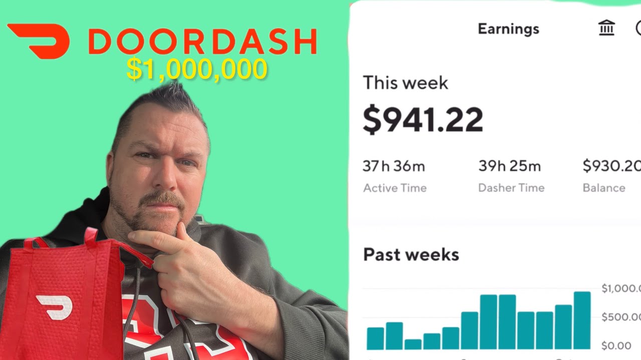 Day 4 Doordashing To 1 000 000 Dollars Youtube