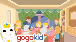 Thanksgiving Day（2019）| Kids Songs | Nursery Rhymes | gogokid iLab | Songs for Children