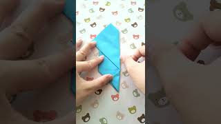 How to make a Ddakji #squidgame #ddakji #origami #shorts