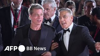 ブラピ\u0026クルーニーが観客魅了 ベネチア映画祭（2024年9月撮影）