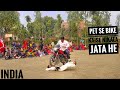 ❤️Pet Se Bike Kaise Nikala Jata❤️ hai 🤍#karate #short #viral #bike #motivational #kick #demo #india