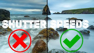 WHICH shutter speed should YOU use ? Why, What and how to photograph seascapes