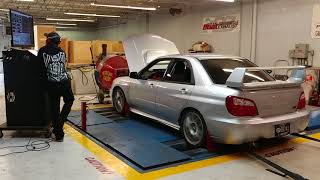 Hippo Tuning 2004 STI with EJ207 Ver. 8 Swap Dyno 8500RPM!