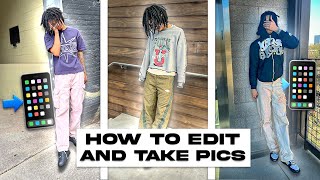 How I Take \u0026 Edit The PERFECT Fit Pictures For My Instagram