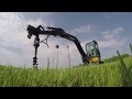 Planetary Drive Auger Installation | John Deere Construction Attachments