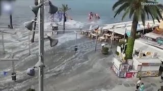 „Mini-Tsunami“ trifft Mallorca