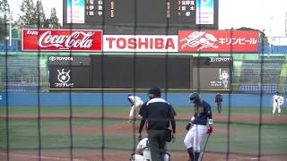 【明治大学 柳裕也】2014明治神宮野球大会準決勝vs創価大学 正木健太郎