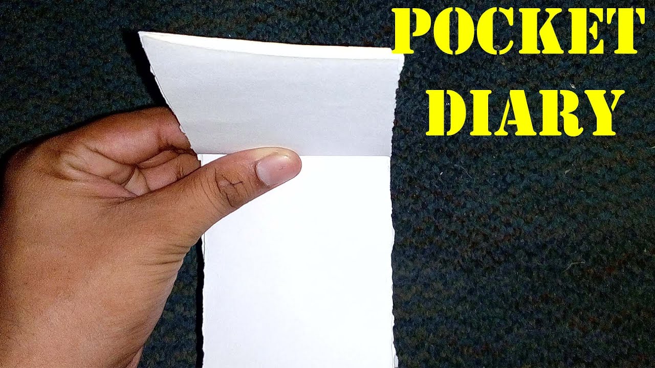 How To Make Diary Yourself Diy Youtube