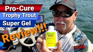 Pro-Cure Trophy Trout Super Gel Fishing Review!!!!