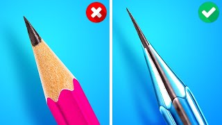 أدوات مدرسية يدوية لطيفة ومبتكرة ✏️✨ أفكار حرفية ممتعة وسهلة لتجربتها! ✂️