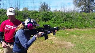 AR15 full auto Talon Range Tallahassee, FL