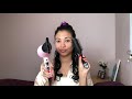 How to straighten curly hair using ( Eva NYC Spectrum Dryer + styling iron