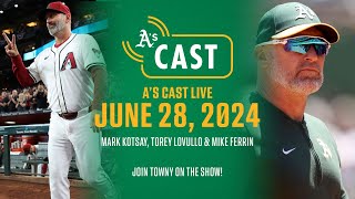 A's \u0026 Dbacks A's Cast Live! | Mark Kotsay, Torey Lovullo \u0026 Mike Ferrin join Towny!