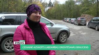 ReTV: Cesvainē aizvadīts labdarības orientēšanās brauciens