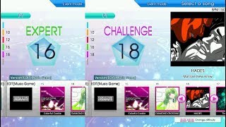 【DDR創作譜面DP5曲目】HADES EXPERT\u0026CHALLENGE