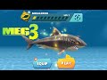 NEW THE MEG 3 UNLOCKED AND GAMEPLAY 2025 - Hungry Shark Evolution