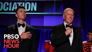 WATCH LIVE: Biden attends 2024 White House Correspondents' Dinner hosted by Colin Jost