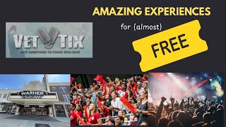 VETTIX For Veterans: How We Scored (Almost) Free Event Tickets and You Can Too!