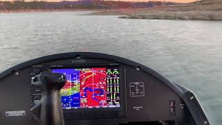 AirCam Texas Lake Travis sunset flight