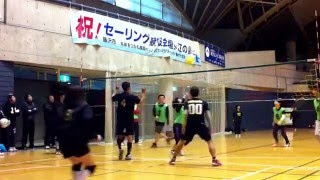 2016.1.30藤沢ソフトバレー大会 プリンズ月組 2試合目 第2セット