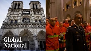 Global National: Dec. 7, 2024 | Notre Dame reopening honours firefighters, craftspersons