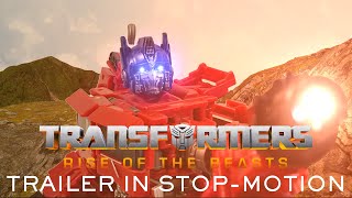Transformers Rise of the Beasts | Official Teaser Trailer in Stop Motion (HD)