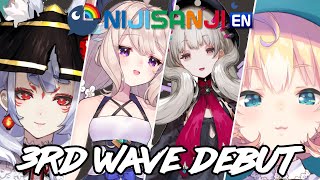 Nijisanji English 3rd Wave Debut Highlights 「ETHYRIA」