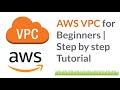 Mastering AWS VPC: A Beginner's Guide to Virtual Private Cloud VPC | Step-by-Step Tutorial