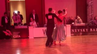 Eldar Dzhafarov - Olga Krasnyanskaya Nevsky Ball ProAm Scholarship American Smooth V.Walts