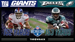Tiki & Westbrook Playoff Battle! (Giants vs. Eagles 2006, NFC Wild Card)