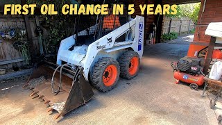 Well Needed Maintenance on a Bobcat 753