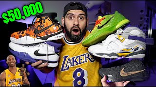 MY INSANE KOBE SNEAKER COLLECTION!! *BEST ON YOUTUBE*