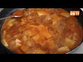 very delicious sweet pumpkin crab stew. korean food recipes