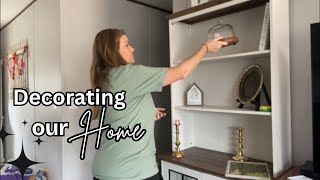 Decorating the DOUBLE WIDE | Large Family Vlog