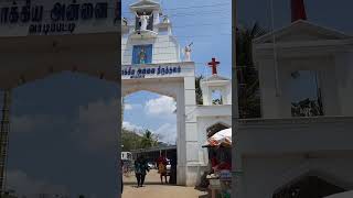 Vadipatti Arokiya Madha Church Entrance #vadipatti #Arokiyamadha #christianity #mary #churches #2023