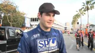 Jamie Whincup and Shane Van Gisbergen post race interviews