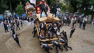 令和4年 木戸本郷 宮入 千代田神社秋季例大祭 千代田地区だんじり祭