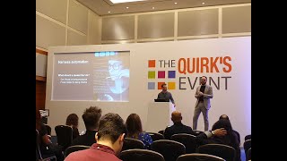 Quirk's London Presentation with Zappi