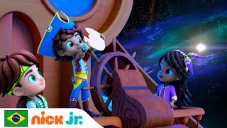 Santiago dos Mares | O Santiago e a tripulação exploram as estrelas! | Nick Jr. em Português