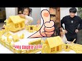 Popcorn Never Thought It Could Become A House! My Daughter Has A Great Imagination#funny videos#come