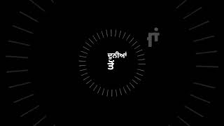 Dead zone gulab sidhu status | punjabi status | new punjabi song status black background 2022 #short