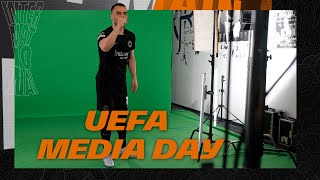 Behind the scenes I UEFA Media Day bei der Eintracht 📸 🎬