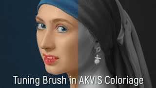 Tuning Brush in AKVIS Coloriage 13: Add Color to Your Photos!